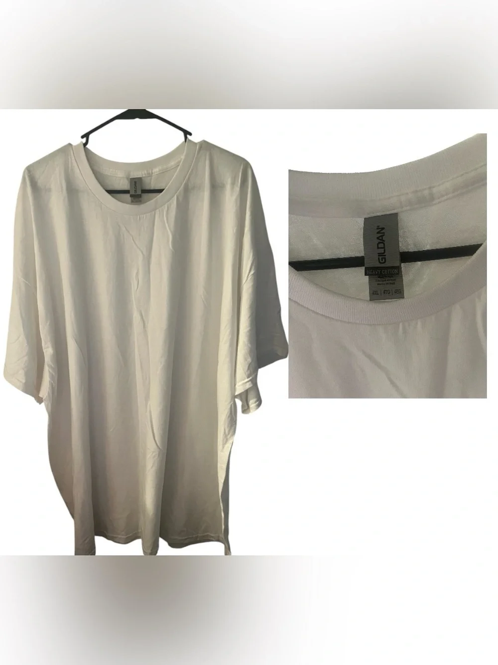 Gildan White Crew Neck T-Shirt Bundle